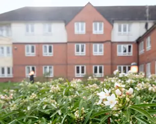 Woodlands House - outside view of care home